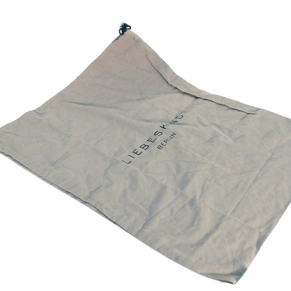 LIEBESKIND Berlin Slouchy Sandstone Leather Crossbody Tote w/ Brass Detail - Picture 8 of 8